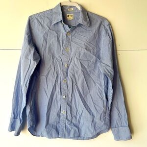 J. Crew Men's Button Up Shirt Long Sleeves Stripes Button Down Shirt Top, Sz M